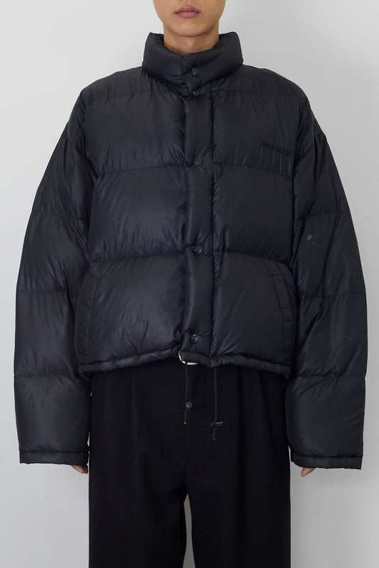 NAF NAF BLACK SHORT DOWN JACKET