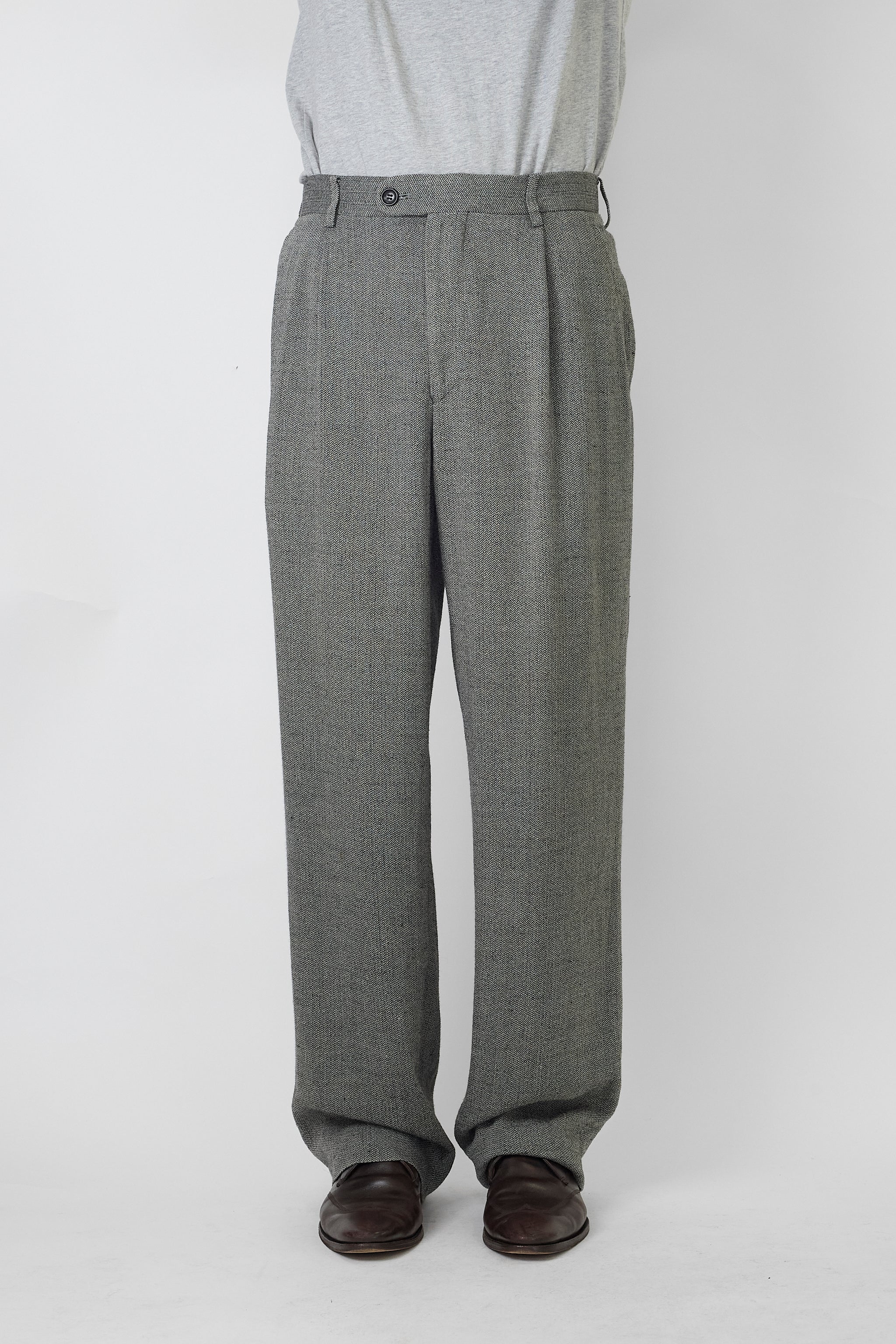 パンツ DISSONANCE NTRUL BASIC TROUSERS BEIGE NTRUL BASIC TROUSERS