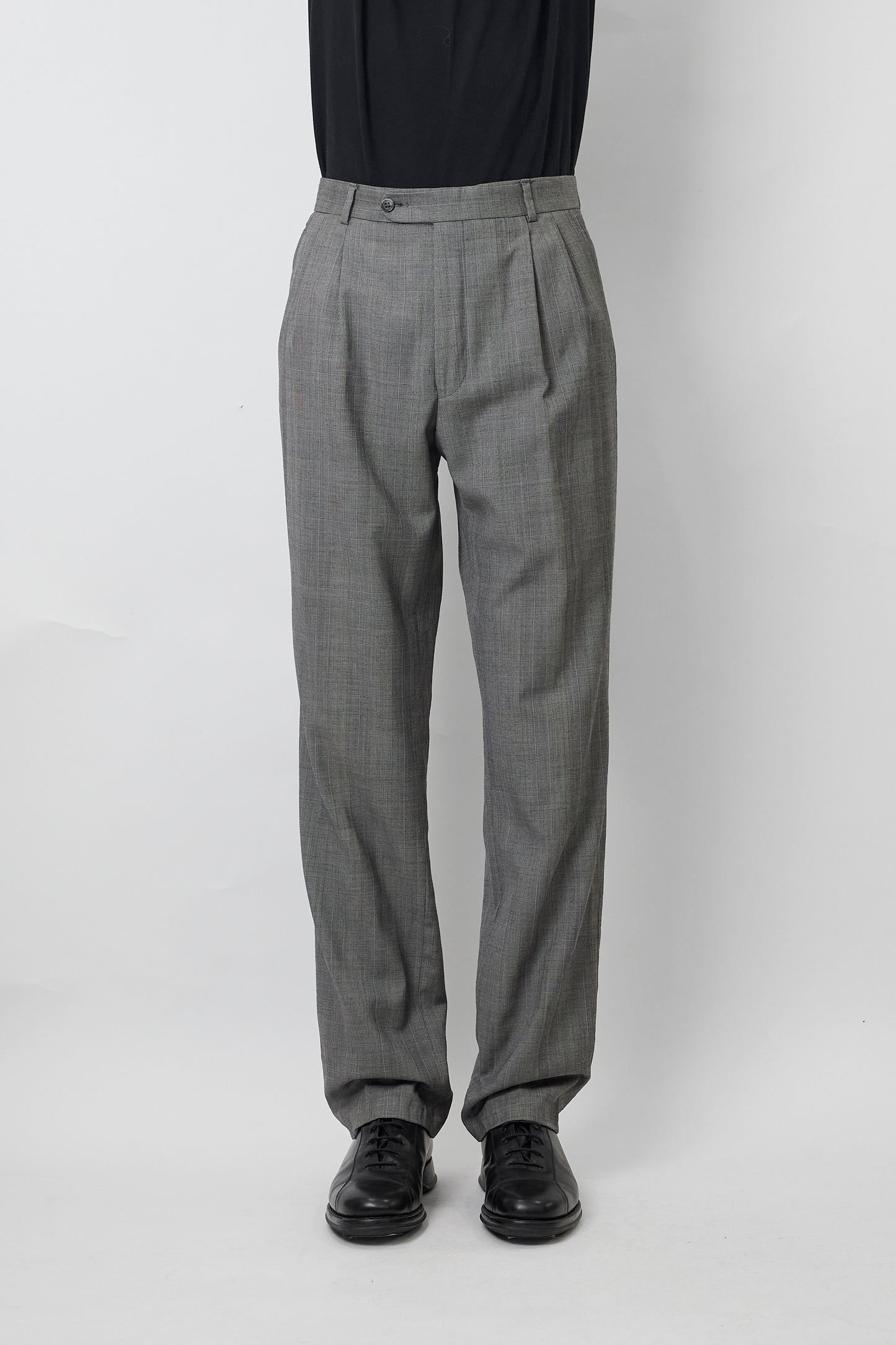 CARVEN LIGHT GRAY WOOL PANTS