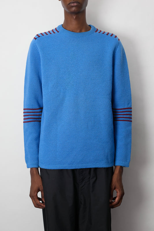 VINTAGE DESIGNED SKY BLUE KNIT