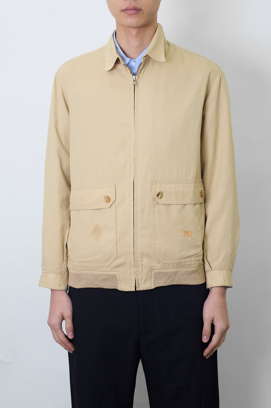 BURBERRYS BEIGE SHORT JACKET MADE IN SPAIN