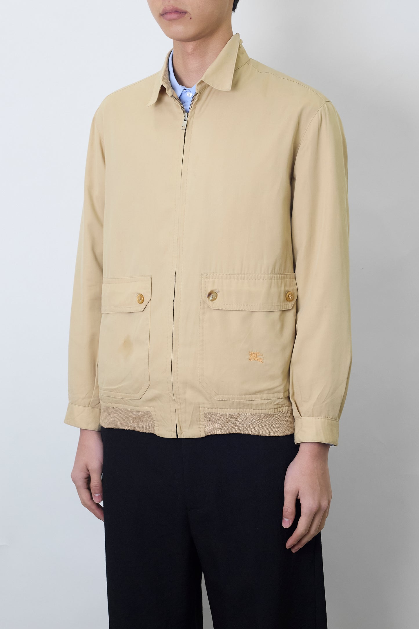 BURBERRYS BEIGE SHORT JACKET MADE IN SPAIN