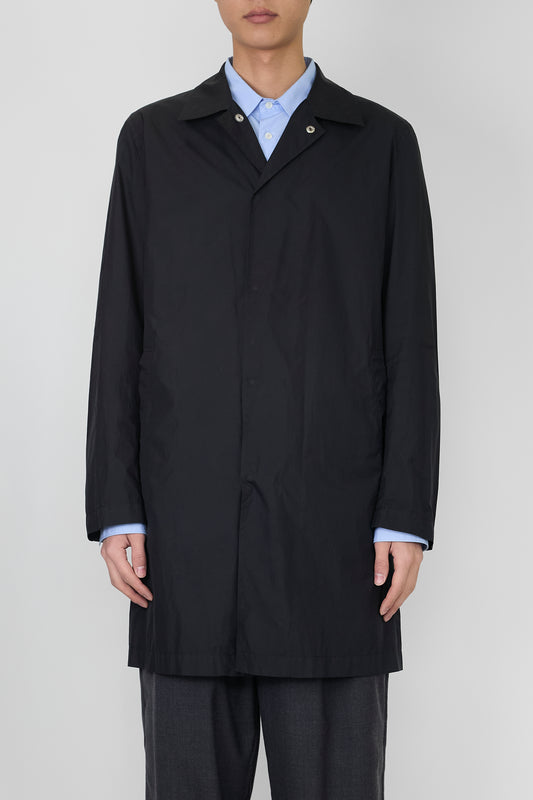 JIL SANDER BY RAF SIMONS BLACK TECH COAT MADE IN ITALY