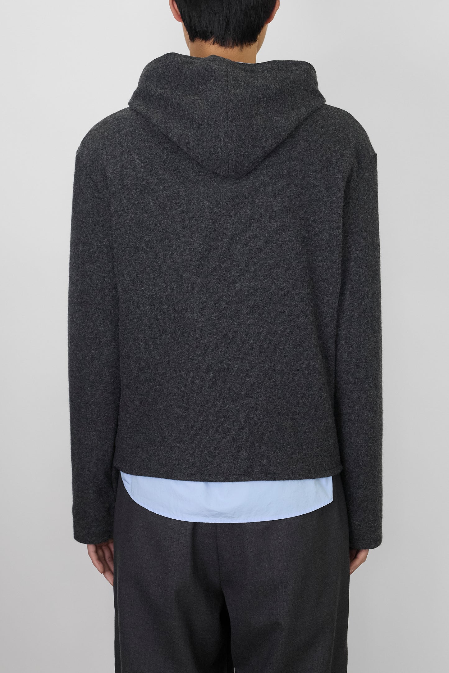NTRUL MODERN KNIT HOODIE GRAY