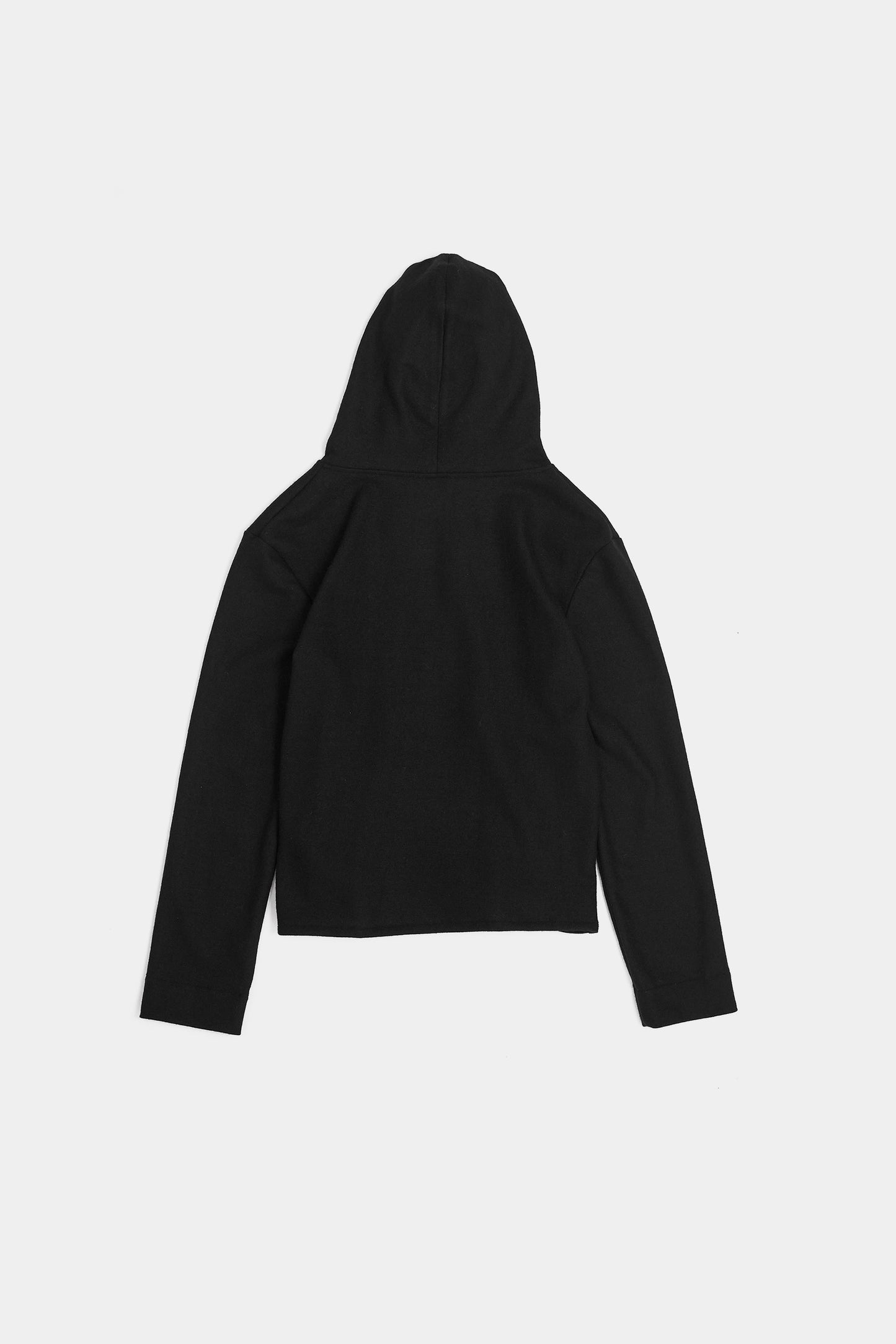 NTRUL MODERN KNIT HOODIE BLACK