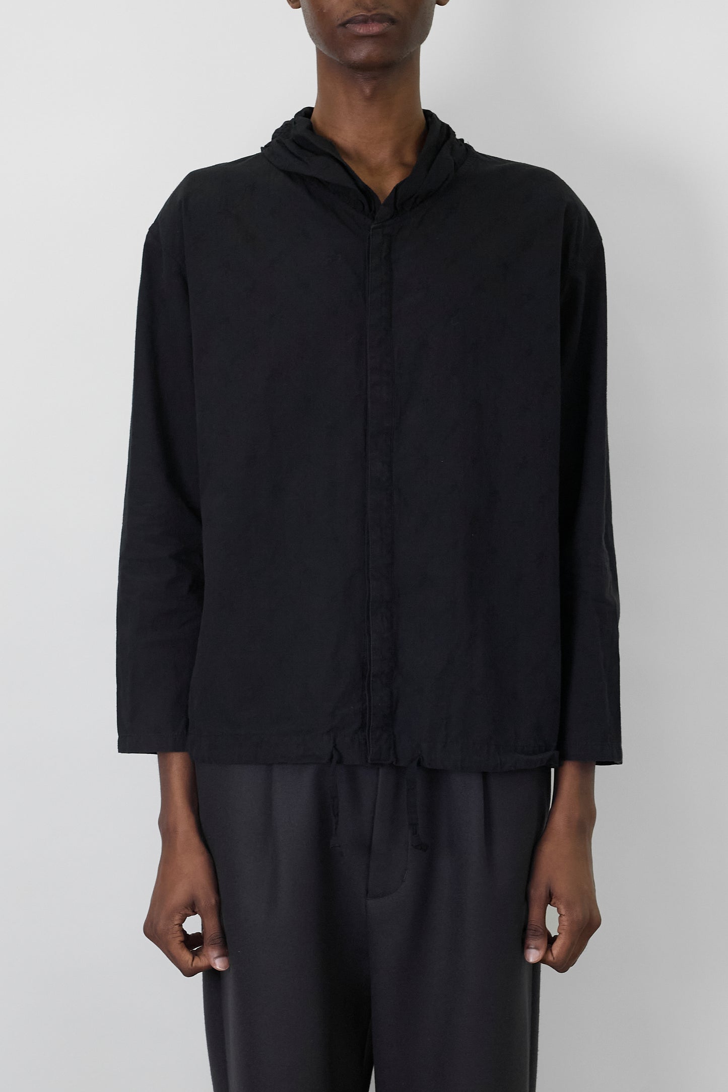 HAI BY ISSEY MIYAKE DESIGNED BLACK SHIRT