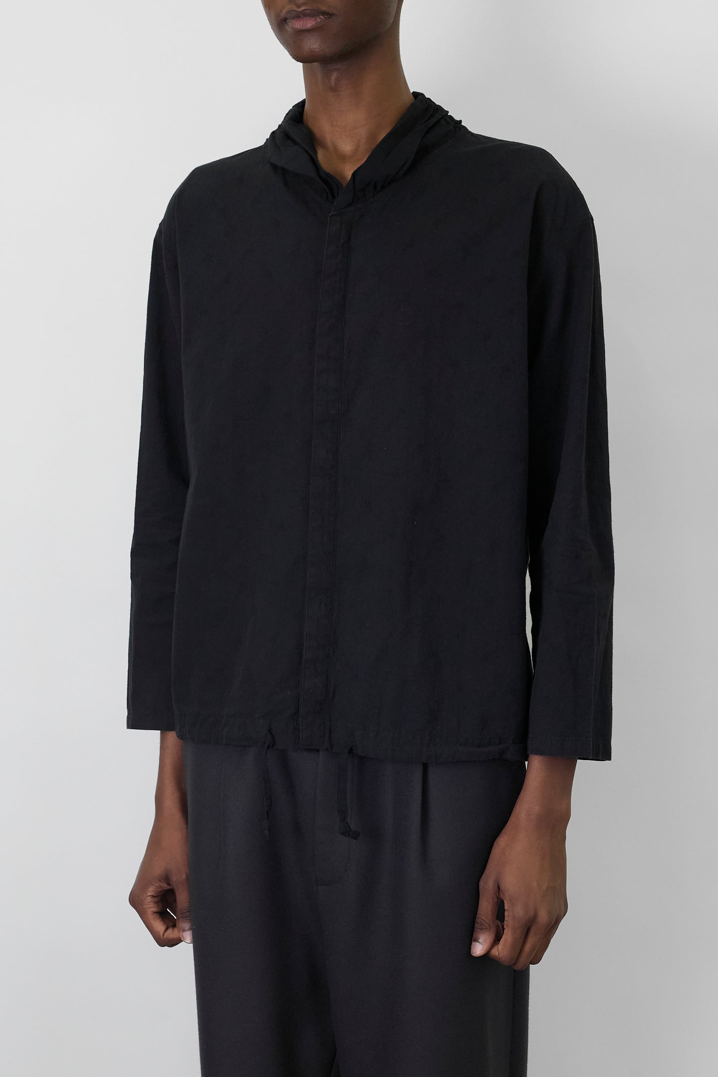 HAI BY ISSEY MIYAKE DESIGNED BLACK SHIRT