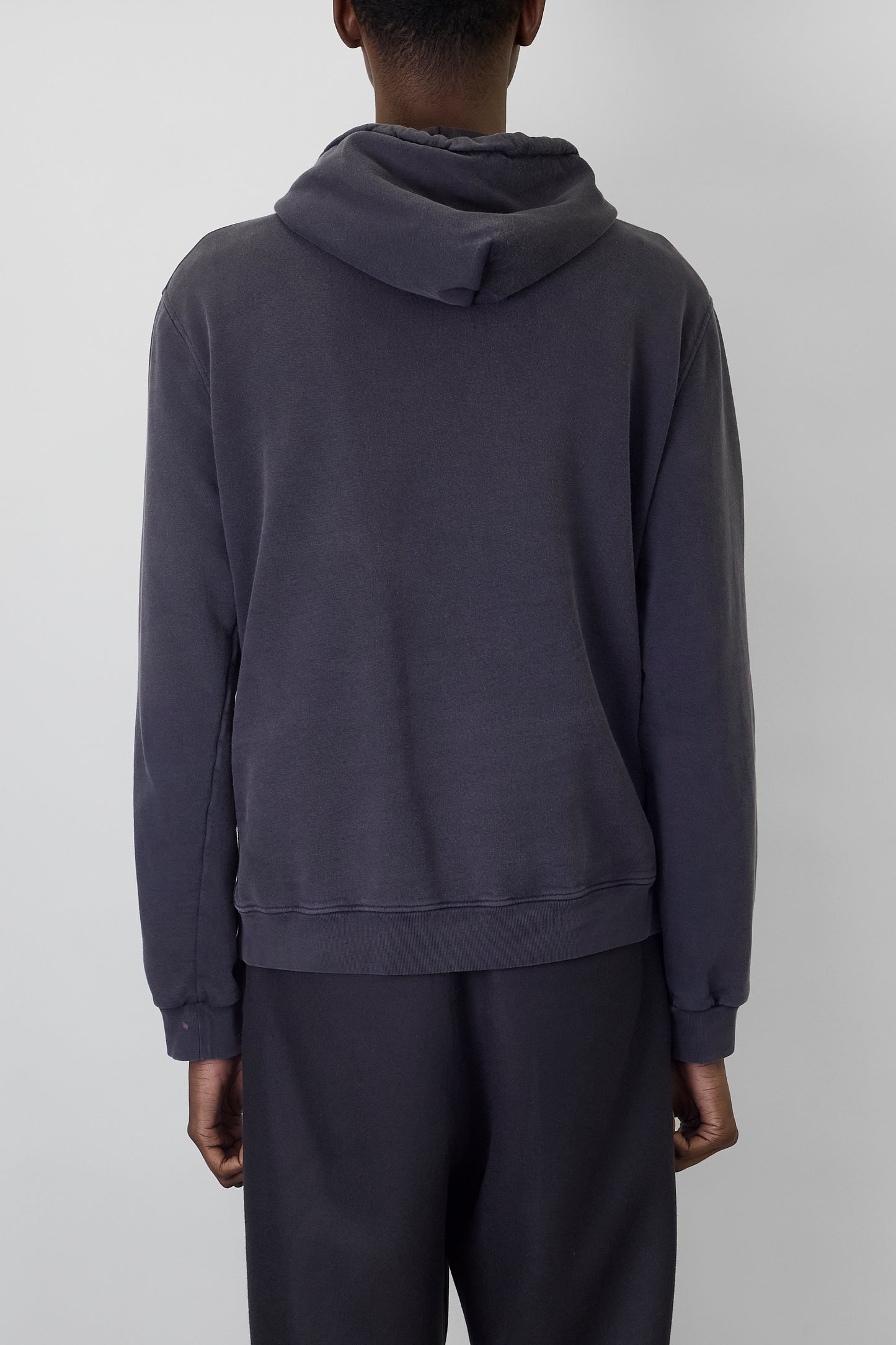 PRADA BLACK NAVY HOODIE MADE IN ROMANIA