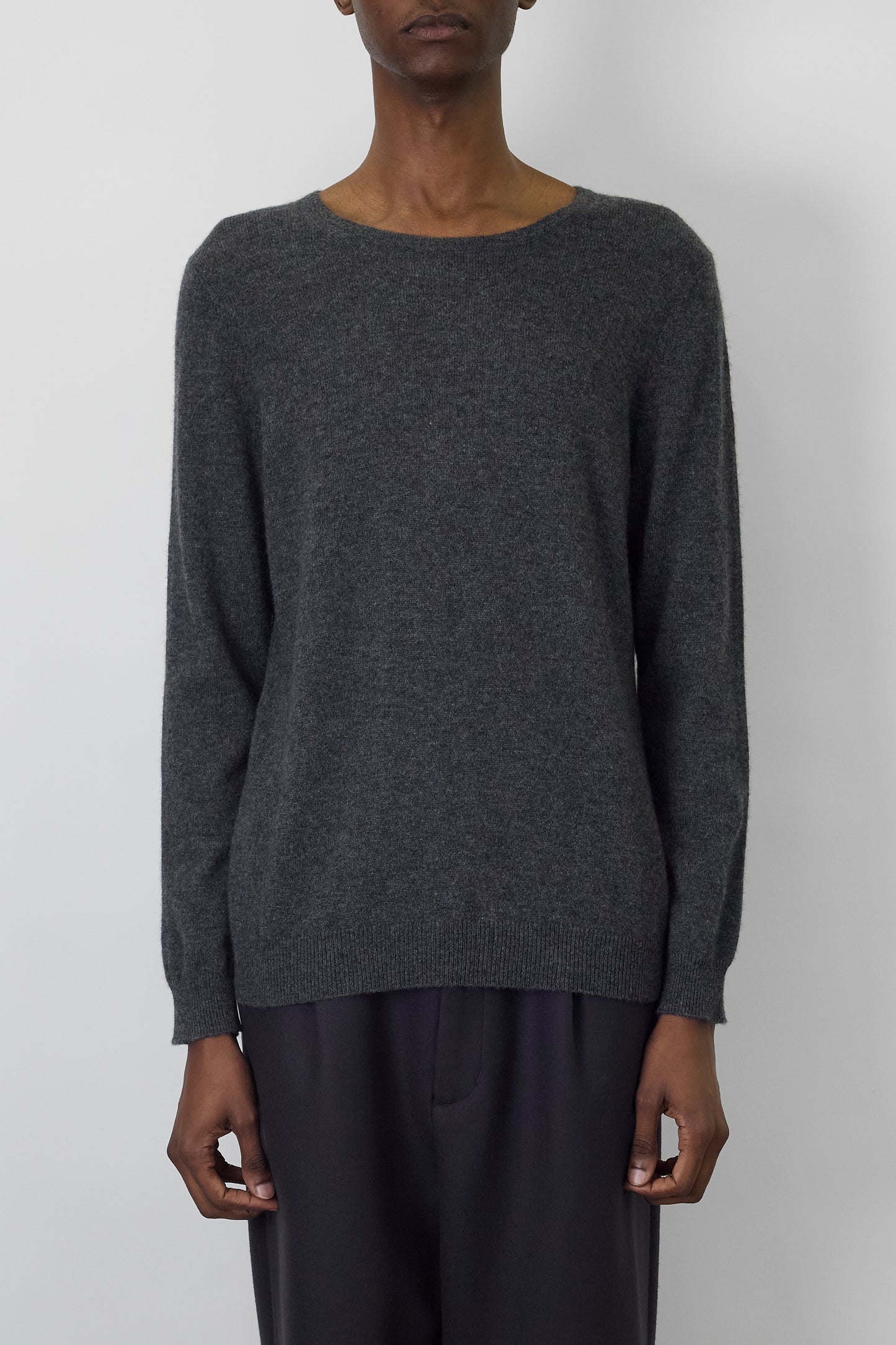 VINTAGE GRAY CASHMERE KNIT