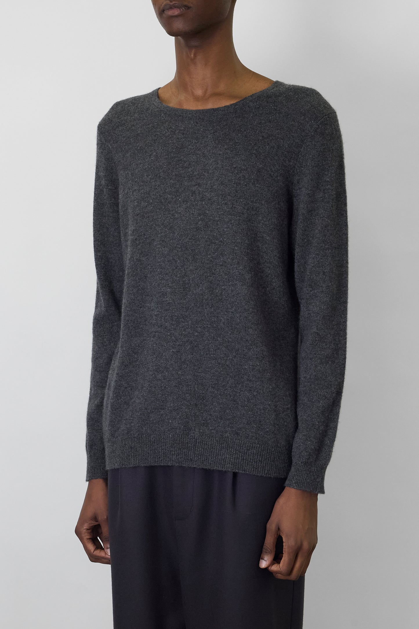 VINTAGE GRAY CASHMERE KNIT