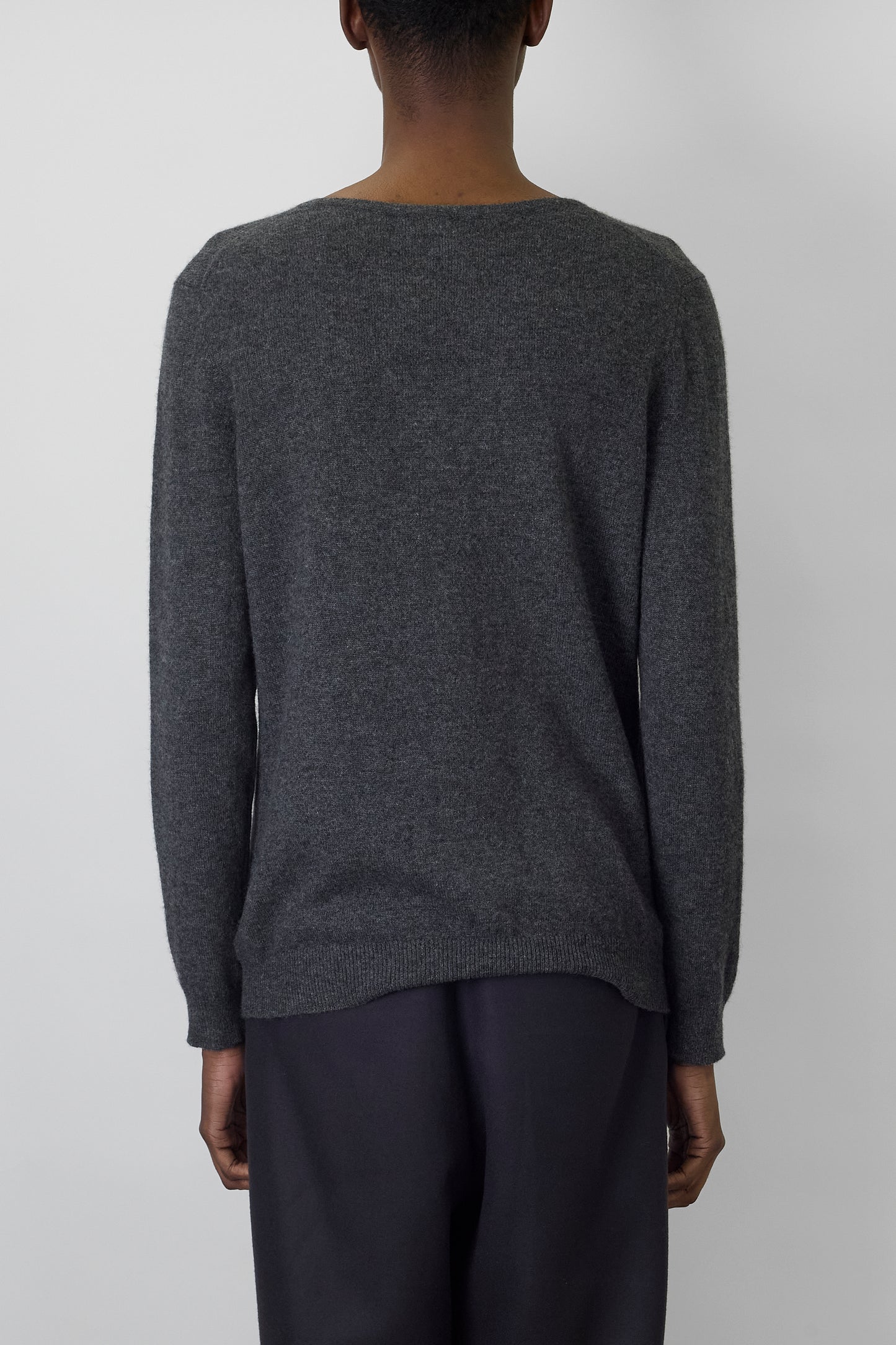 VINTAGE GRAY CASHMERE KNIT