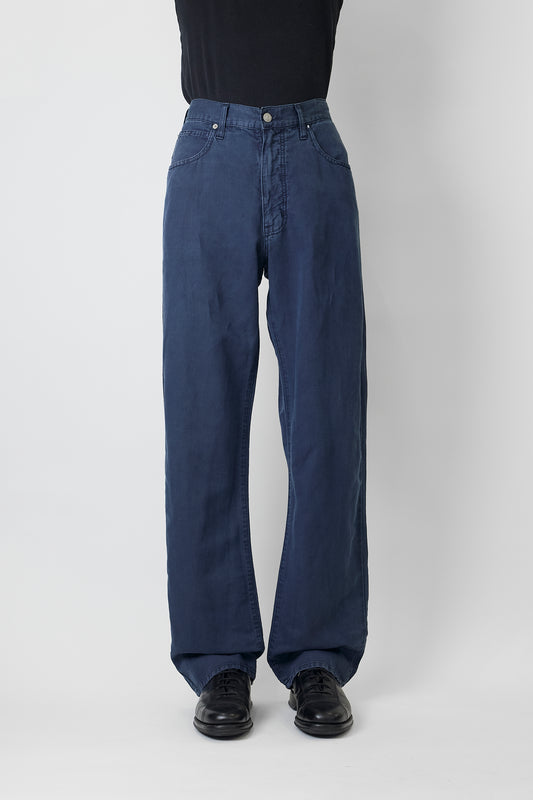 ARMANI JEANS BLUE NAVY DENIM PANTS MADE IN ITALY