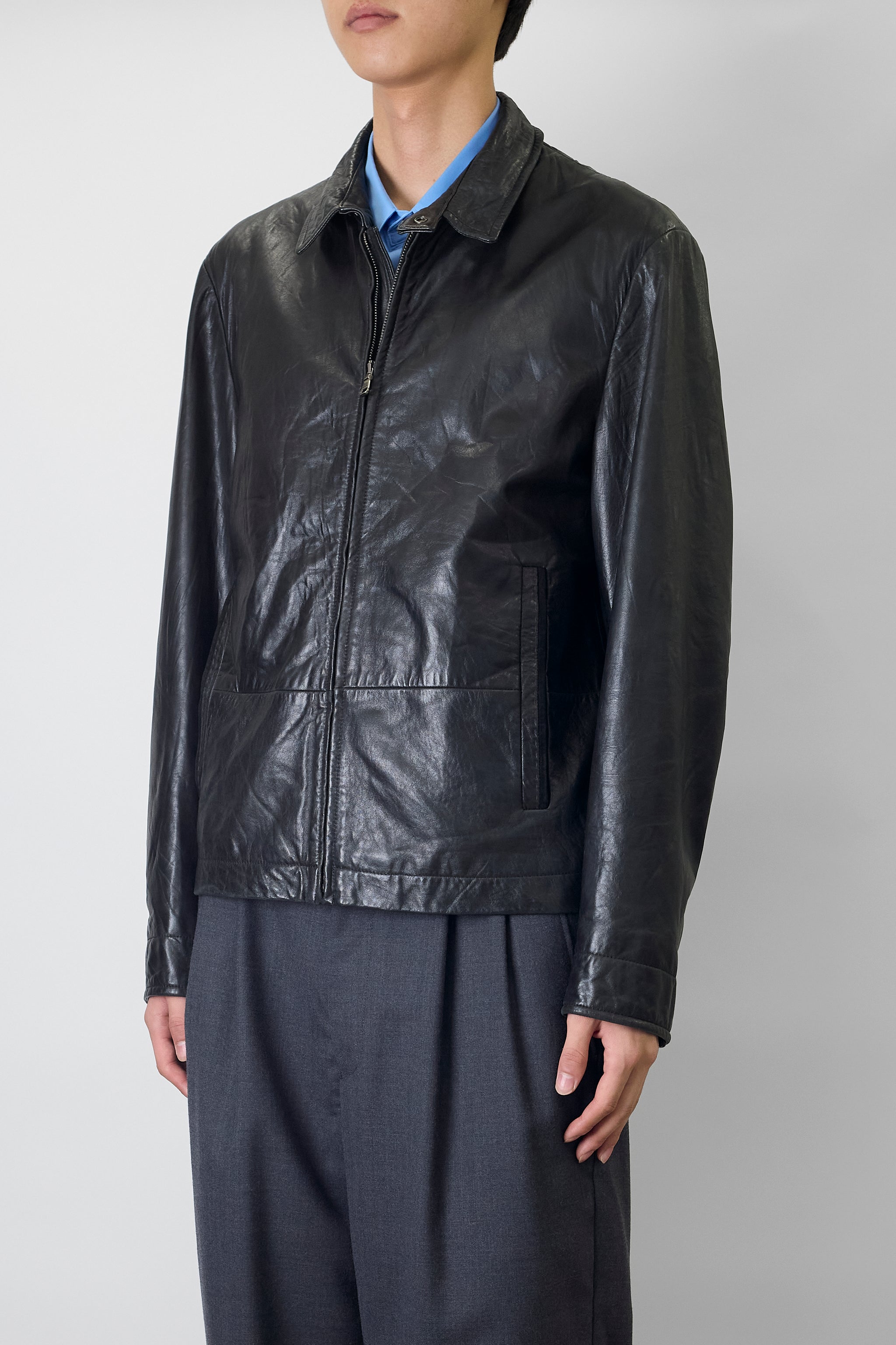 ジャケット・アウター NTRUL MODERN LEATHER JACKET DISSONANCE NTRUL MODERN LEATHER JACKET BLACK 25AW - メルカリ