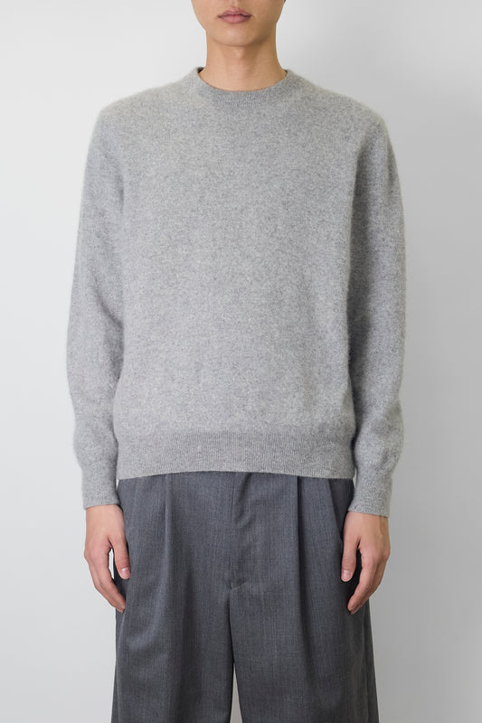 VINTAGE LIGHT GRAY CASHMERE KNIT