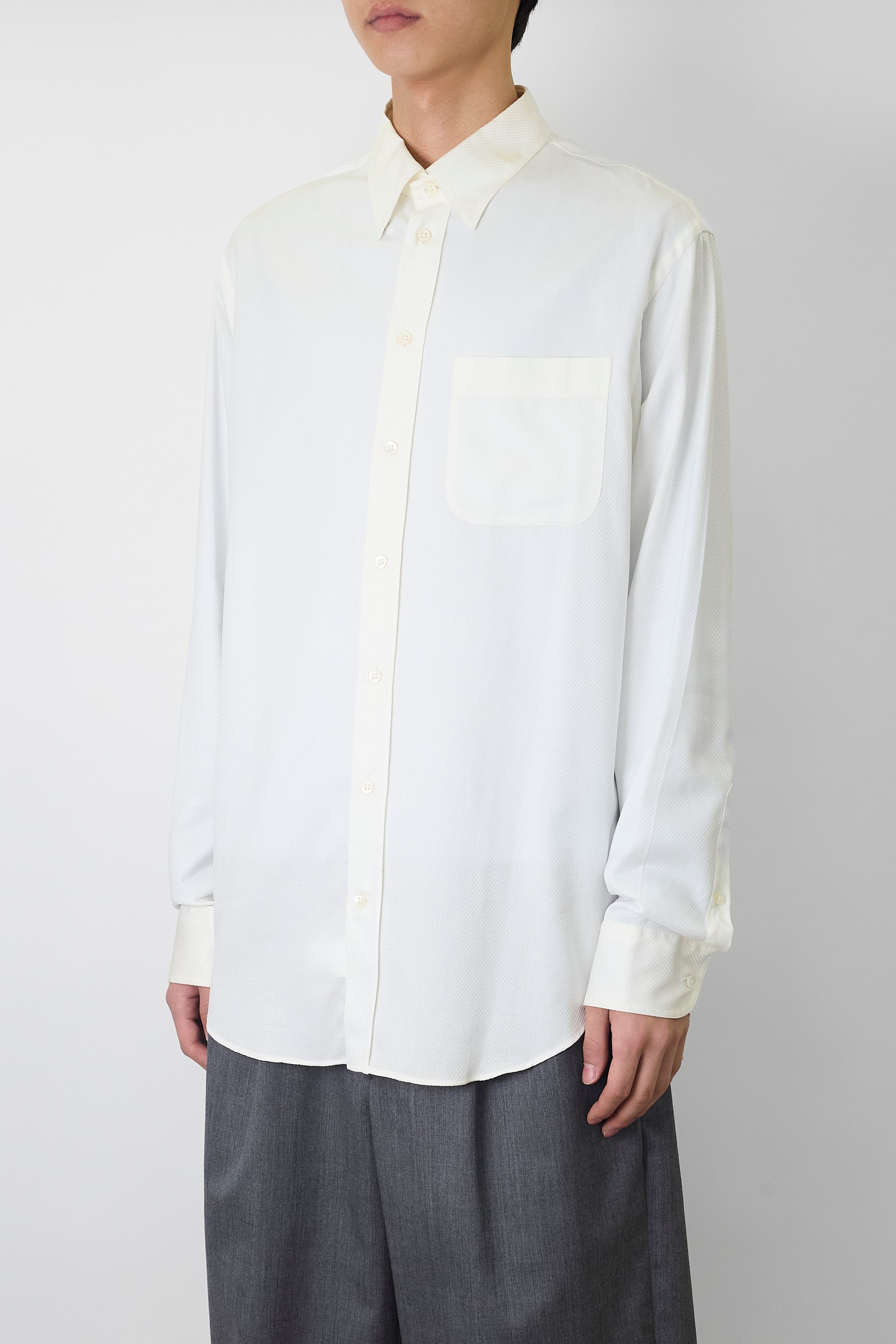 DISSONANCE NTRUL CLASSIC SHIRT BEIGE 【公式通販】