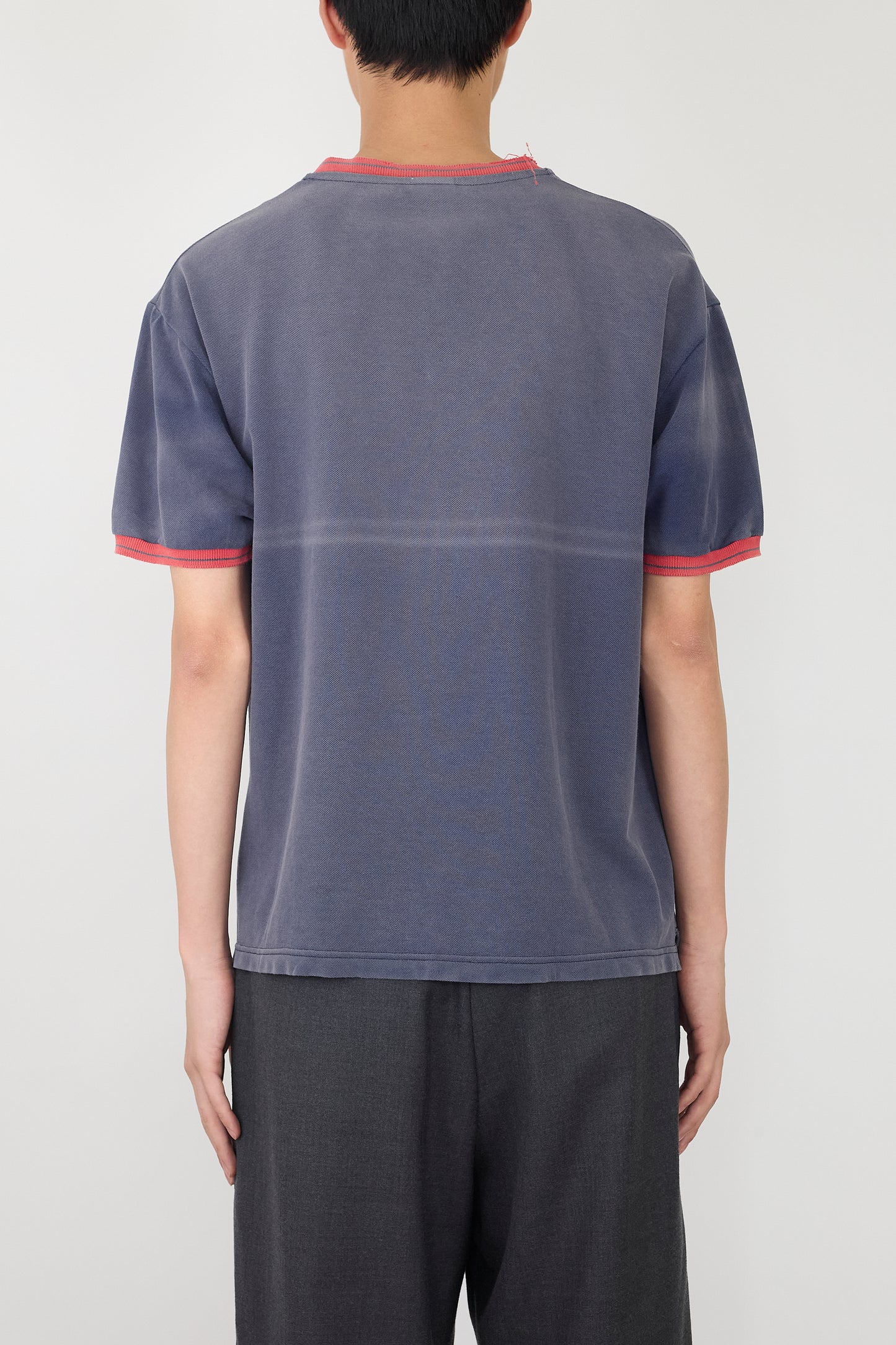 NIKE DESIGNED FADED NAVY T SHIRT MADE IN GREECE