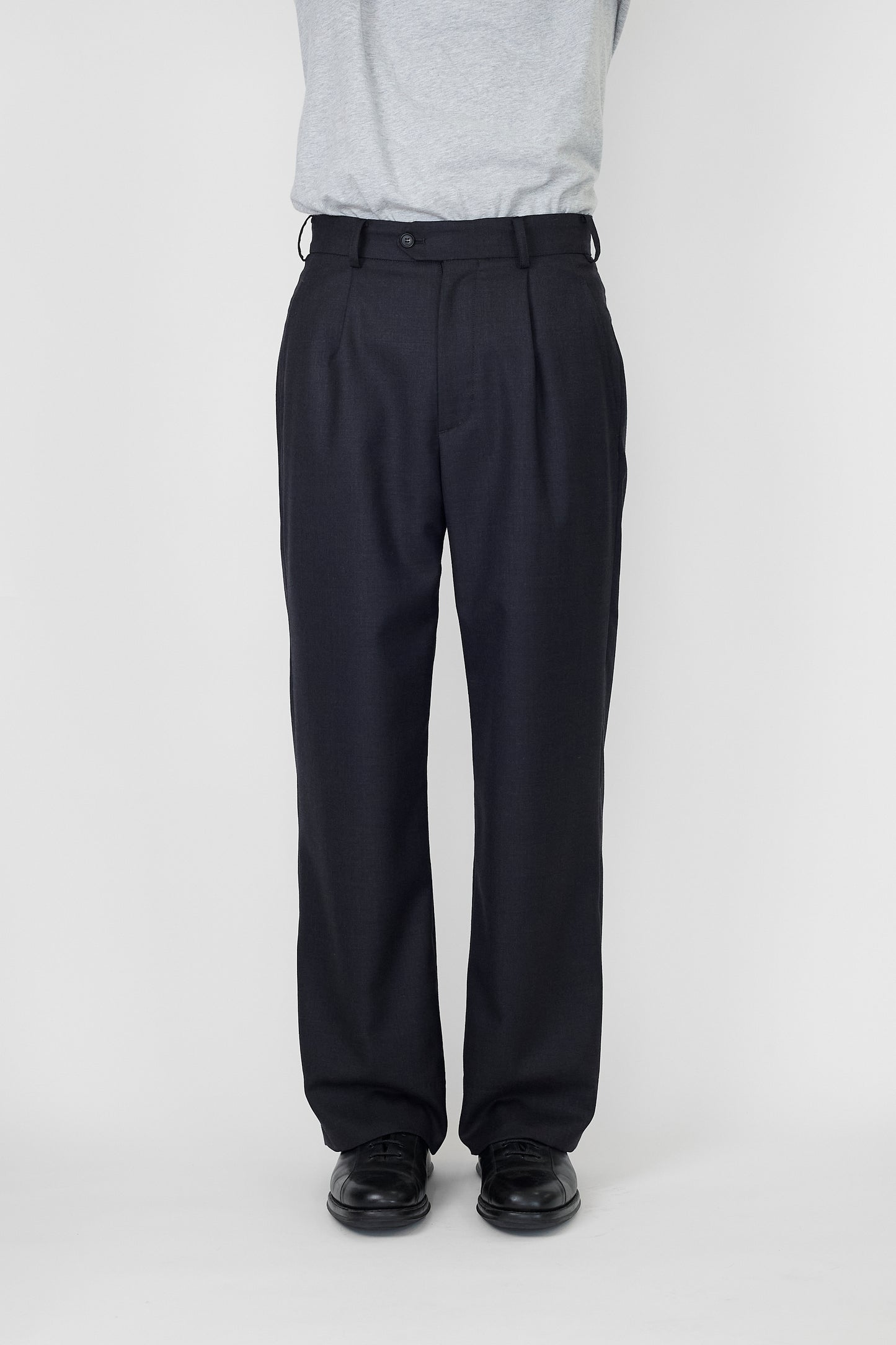 NTRUL SLIM TROUSERS DARK GRAY