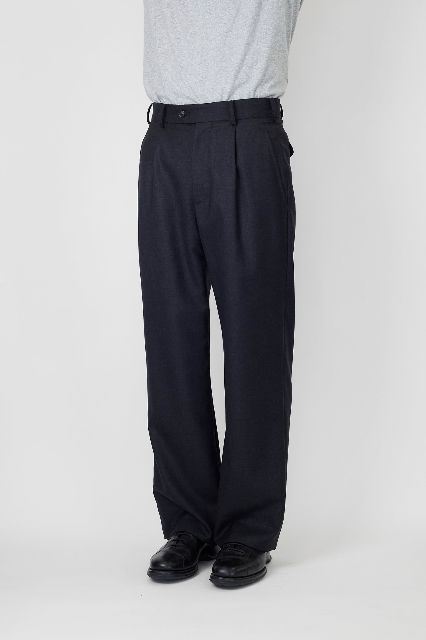 NTRUL SLIM TROUSERS DARK GRAY
