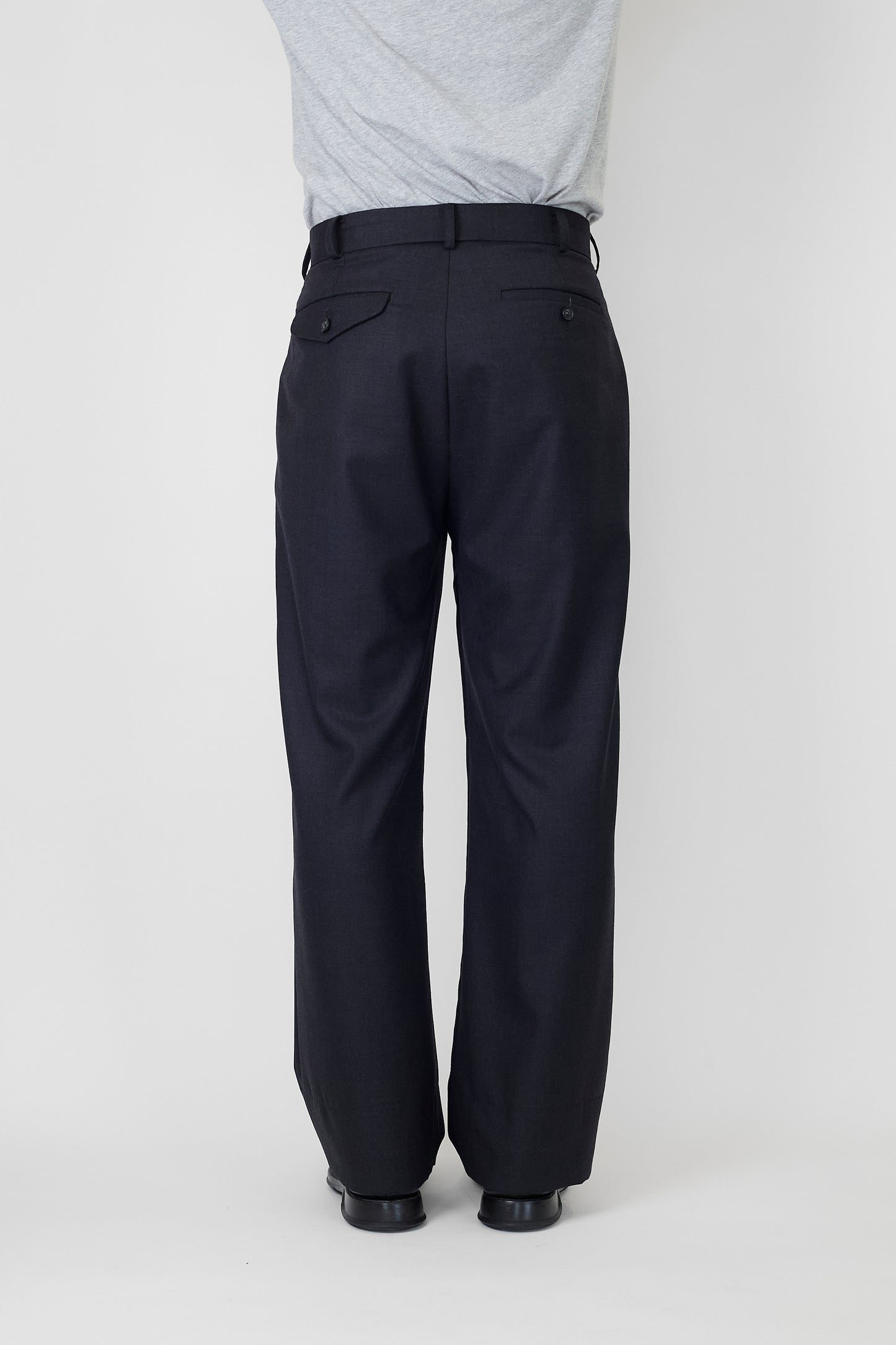 NTRUL SLIM TROUSERS DARK GRAY