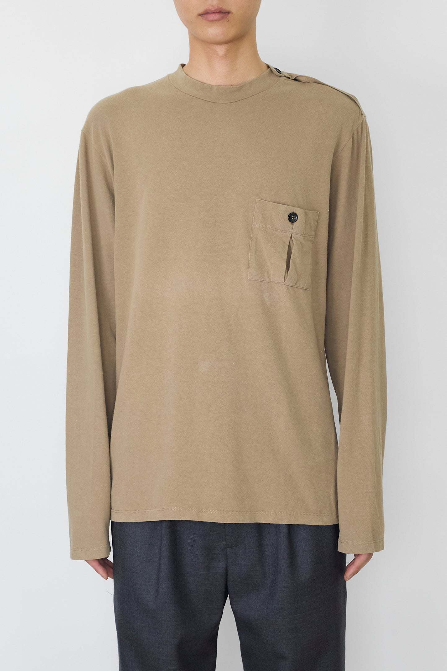 JIL SANDER BY MILAN VUKMIROVIC DESIGNED LONG SLEEVE SHIRT