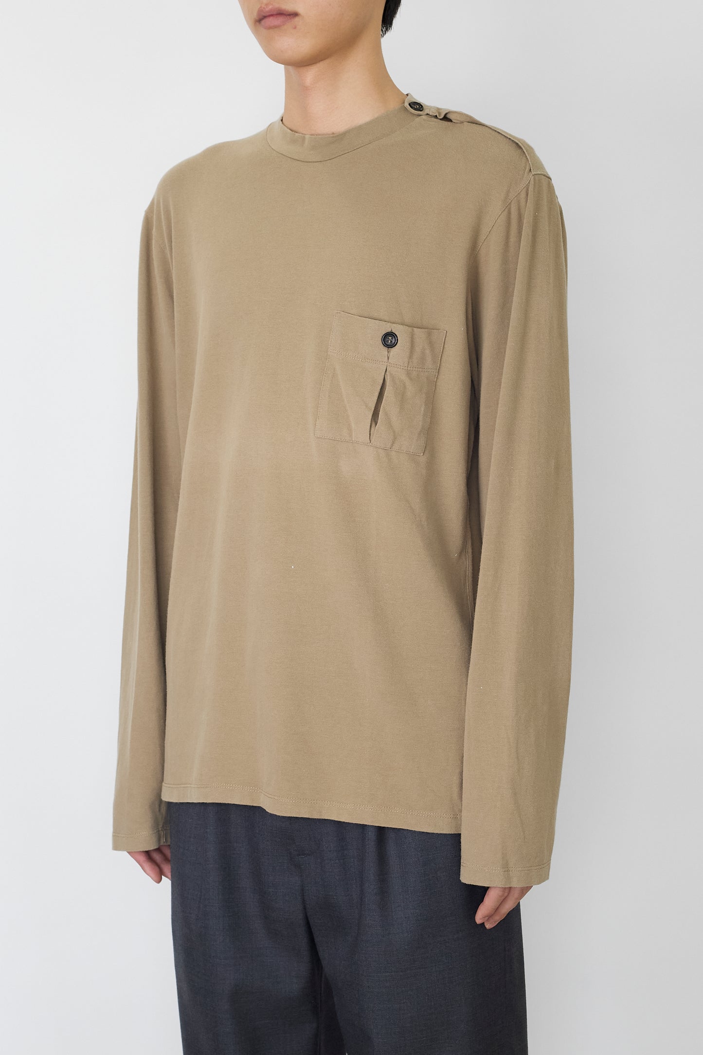 JIL SANDER BY MILAN VUKMIROVIC DESIGNED LONG SLEEVE SHIRT
