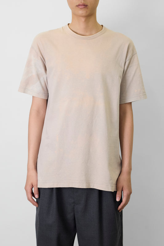 COMME DES GARCONS HOMME BEIGE HALF SLEEVE TEE SHIRT