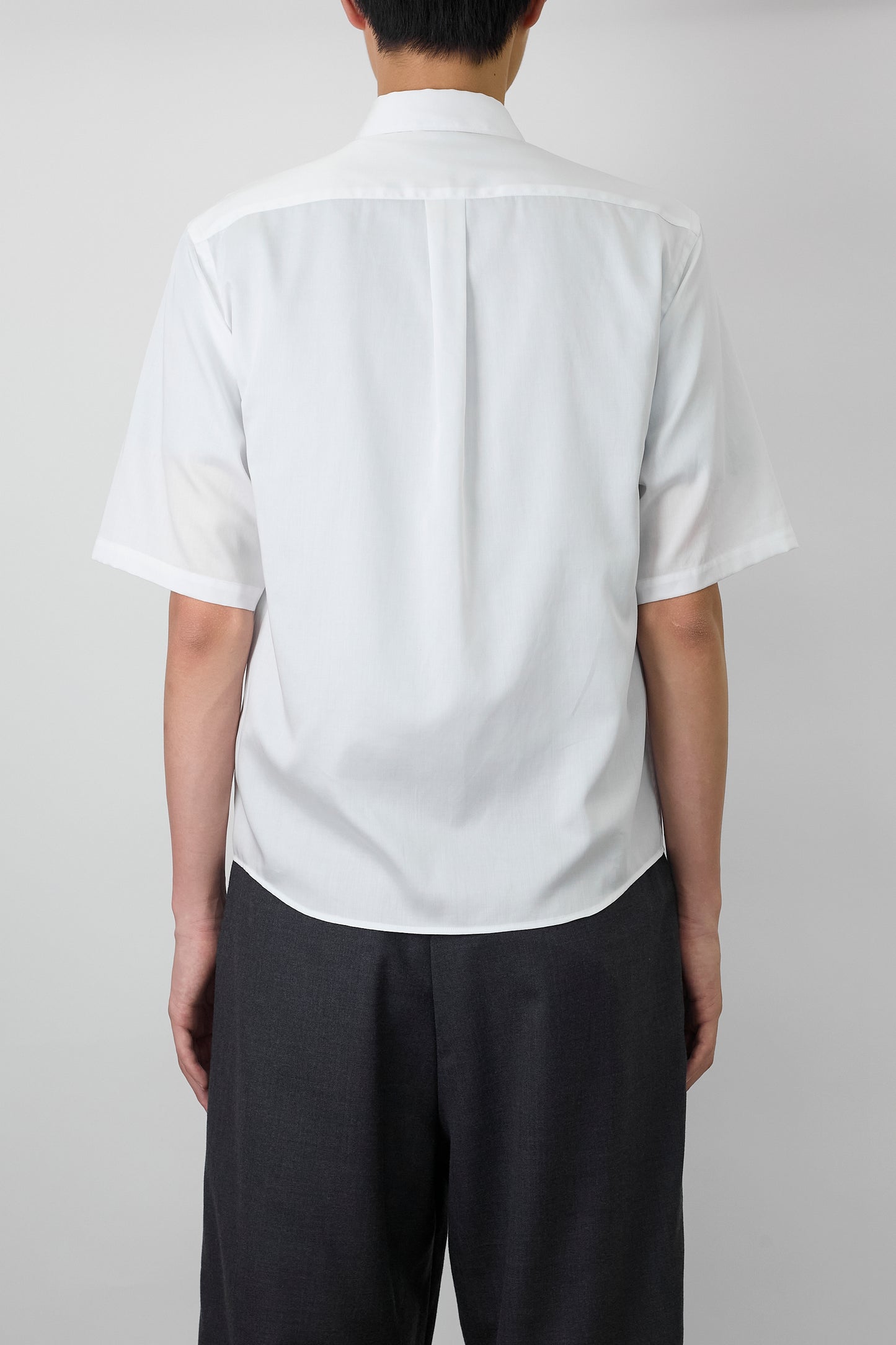 NTRUL QUIET HALF SLEEVE SHIRT WHITE