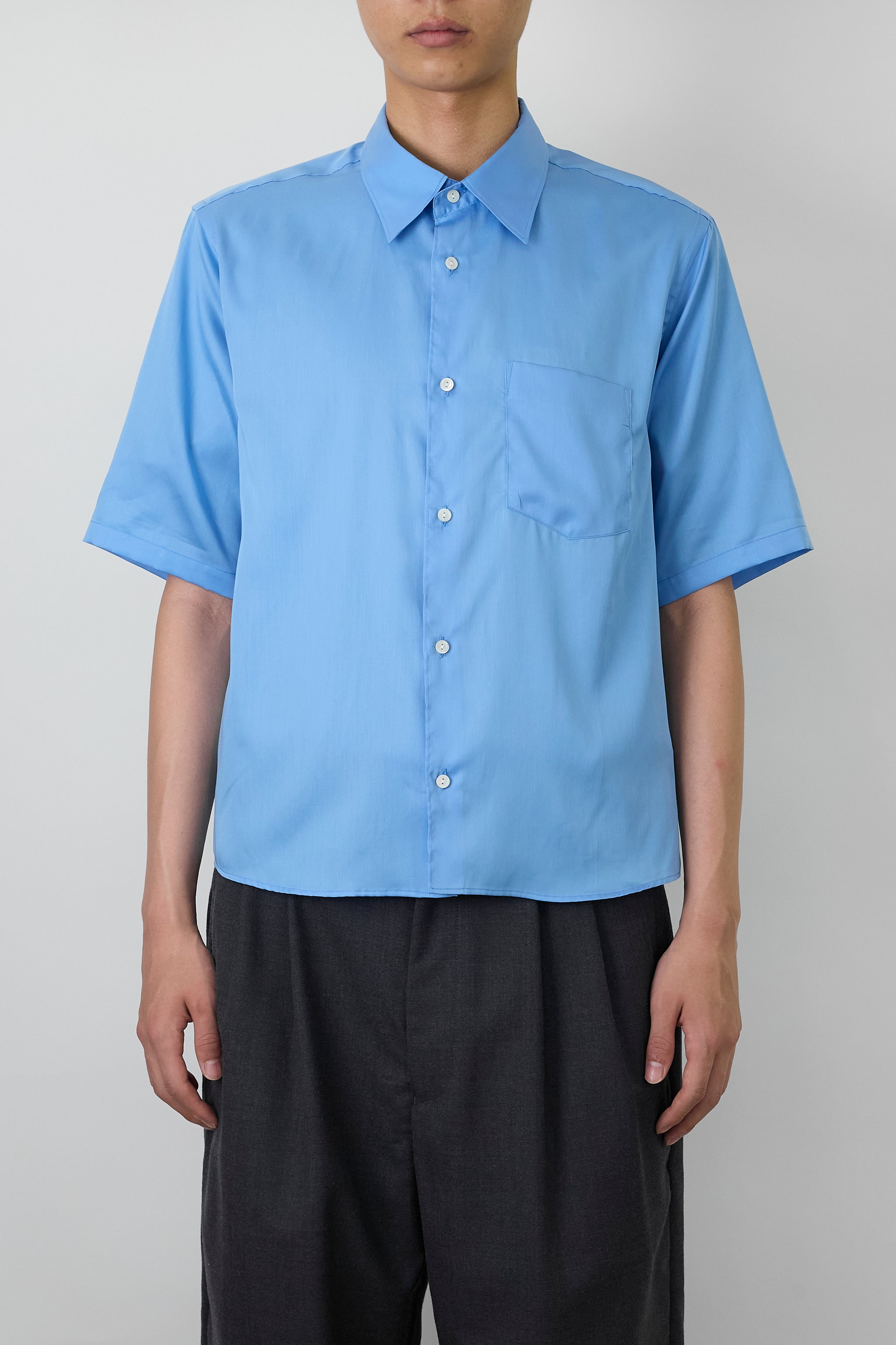 NTRUL QUIET HALF SLEEVE SHIRT BLUE – DISSONANCE