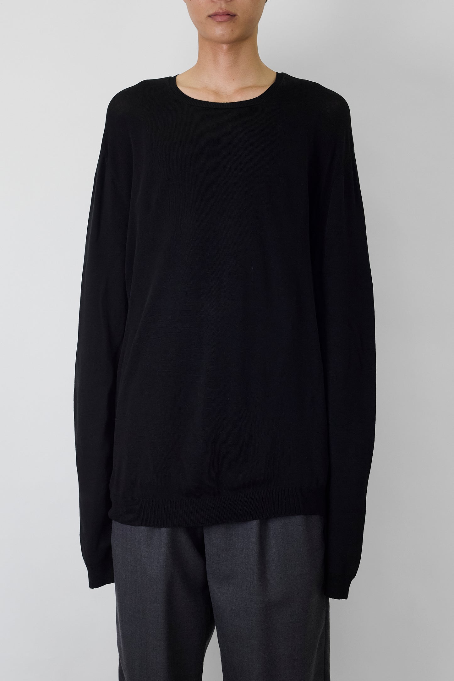PRADA BLACK SUMMER KNIT MADE IN ITALY