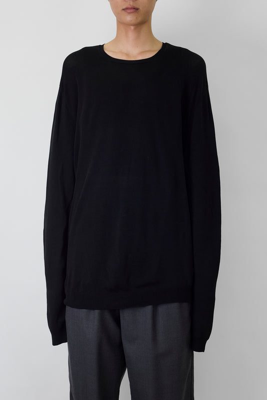 PRADA BLACK SUMMER KNIT MADE IN ITALY