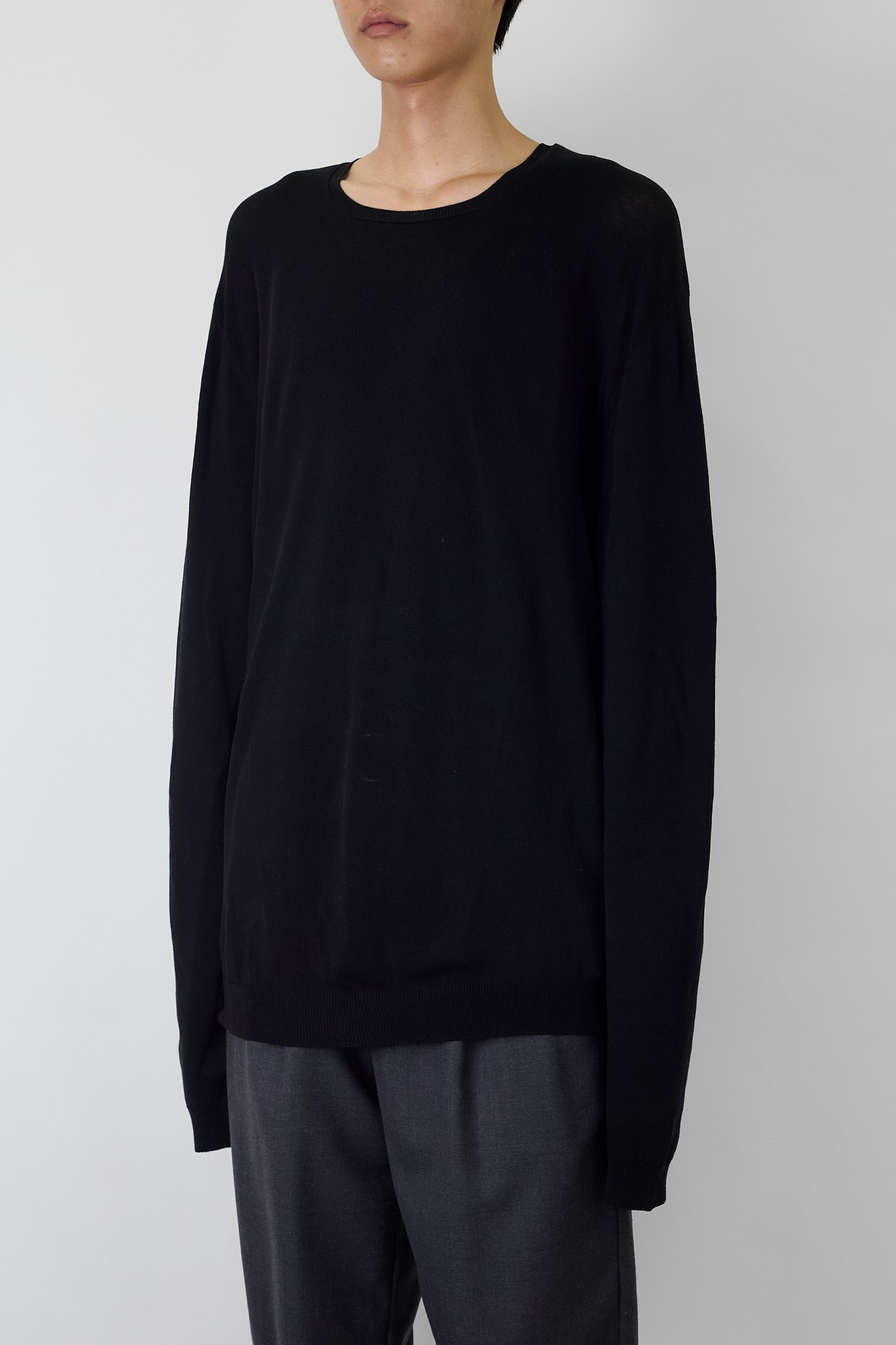 PRADA BLACK SUMMER KNIT MADE IN ITALY