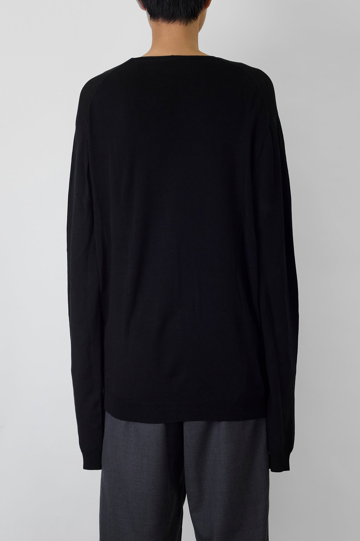 PRADA BLACK SUMMER KNIT MADE IN ITALY