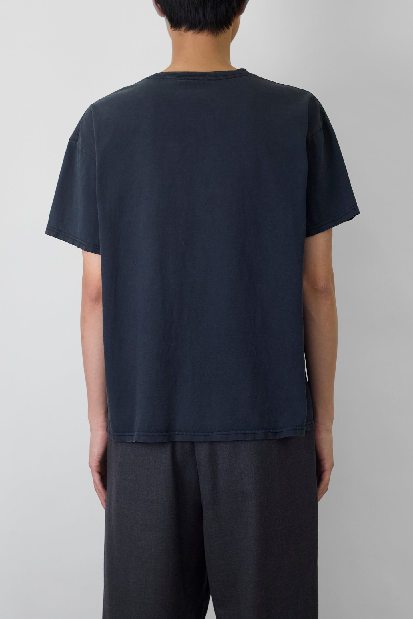 NIKE NAVY COTTON HALF SLEEVE TEE SHIRT
