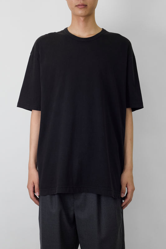 COMME DES GARCONS SHIRT BLACK HALF SLEEVE TEE SHIRT