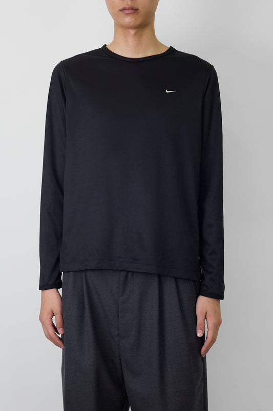 NIKE BLACK TECH LONG SLEEVE SHIRT