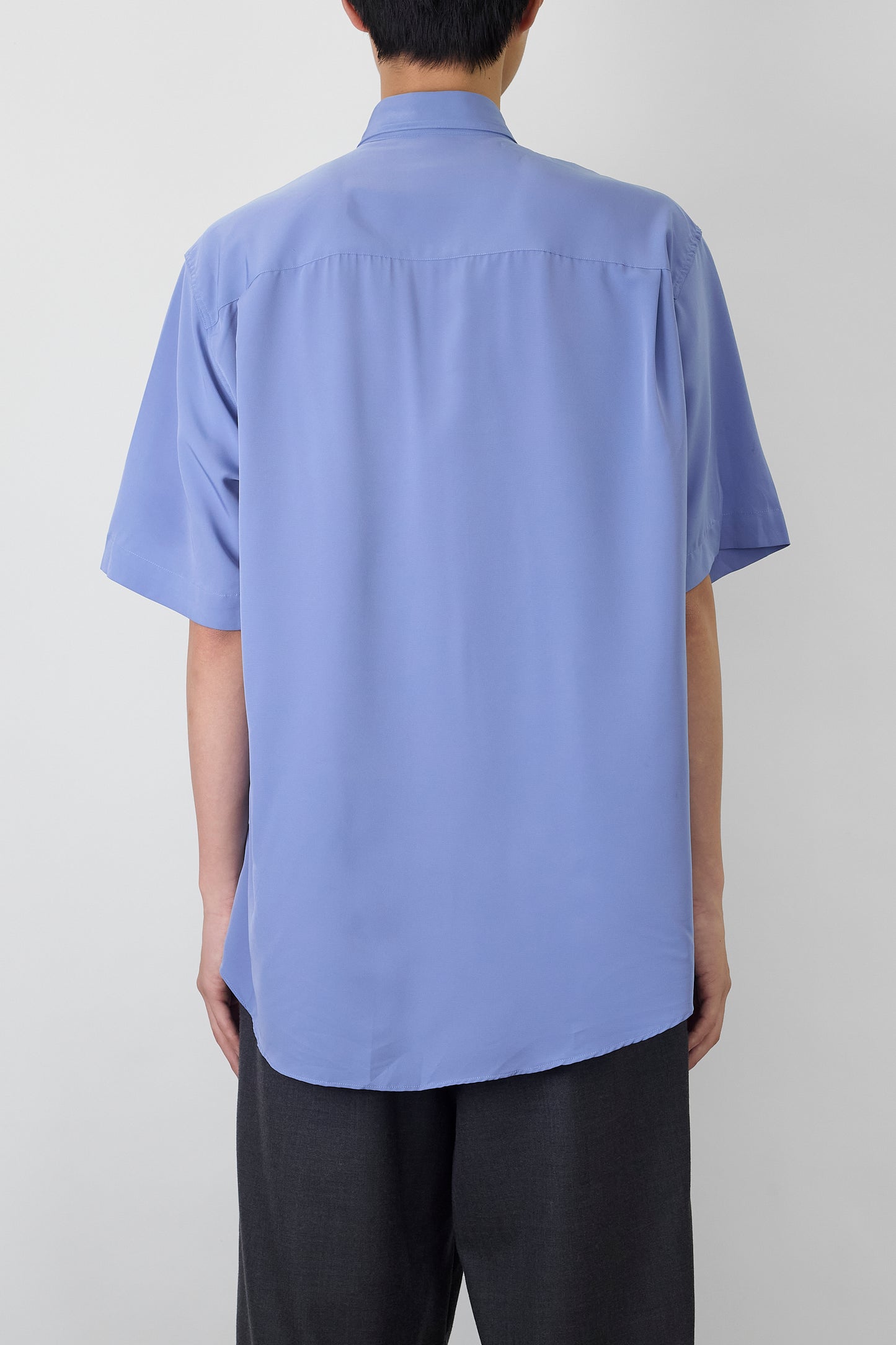 BURBERRYS SKY BLUE HALF SLEEVE SHIRT