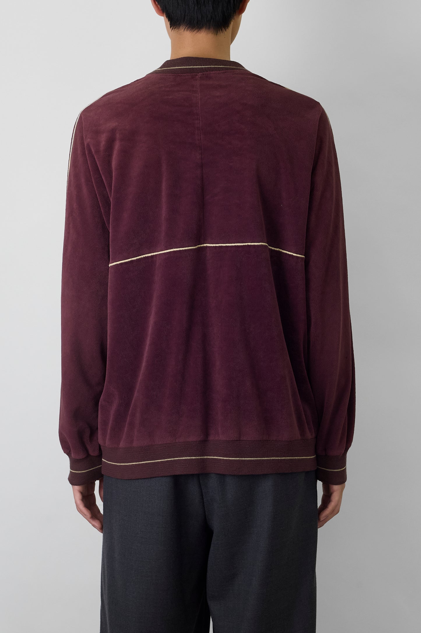 CHRISTIAN DIOR  PURPLE ZIP UP SWEAT