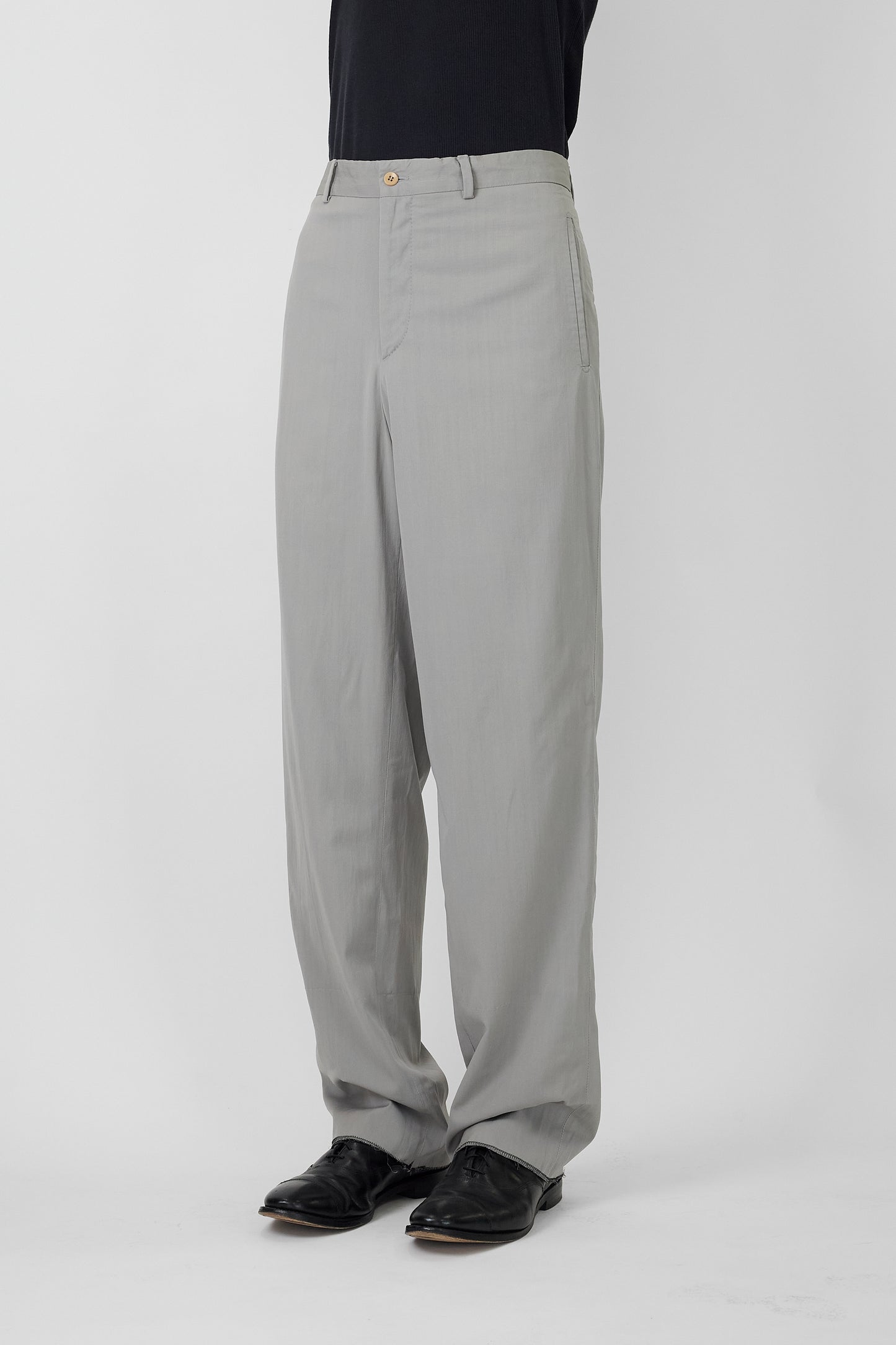 VERRI GARY WOOL WIDE PANTS MADE IN ITALY