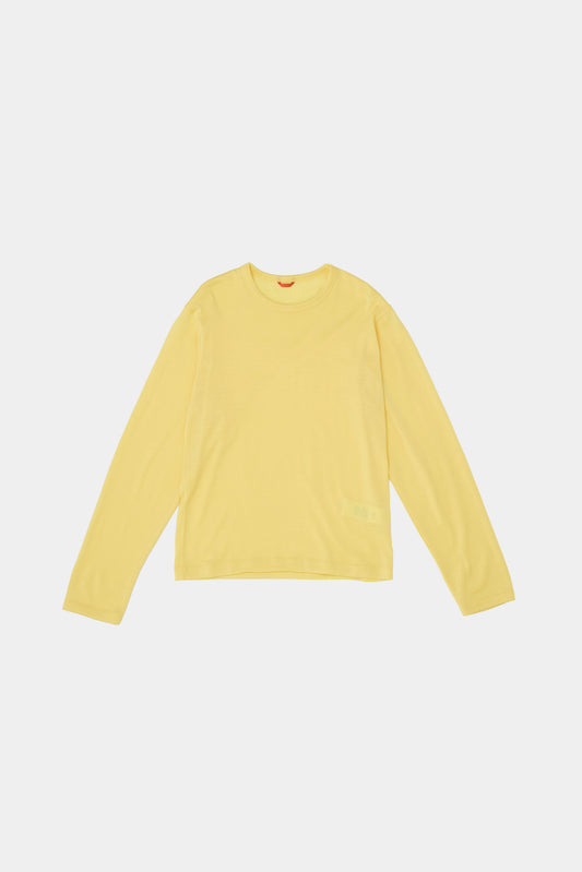 NTRUL FORM MERINO LS TEE YELLOW