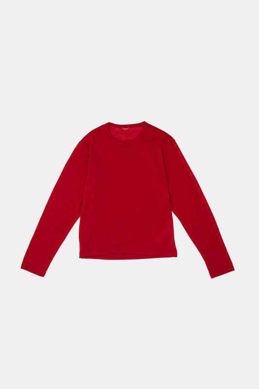 NTRUL FORM MERINO LS TEE RED