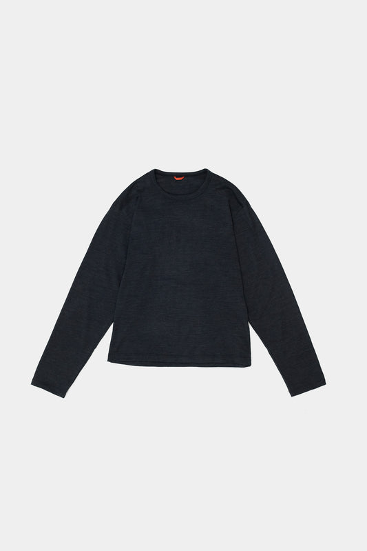 NTRUL FORM MERINO LS TEE GRAY
