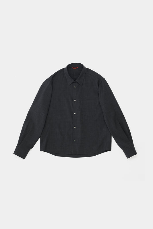 NTRUL CLASSIC WOOL SHIRT GRAY