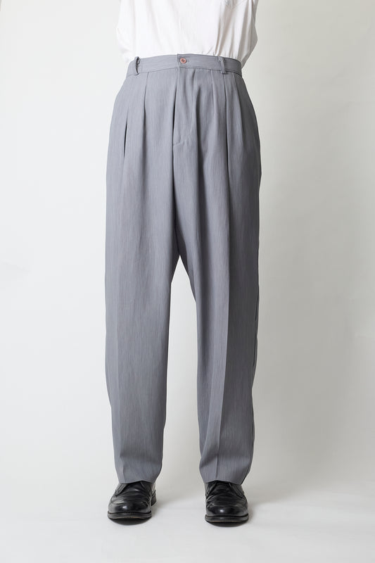 VINTAGE GRAY WIDE PANTS MADE IN USA