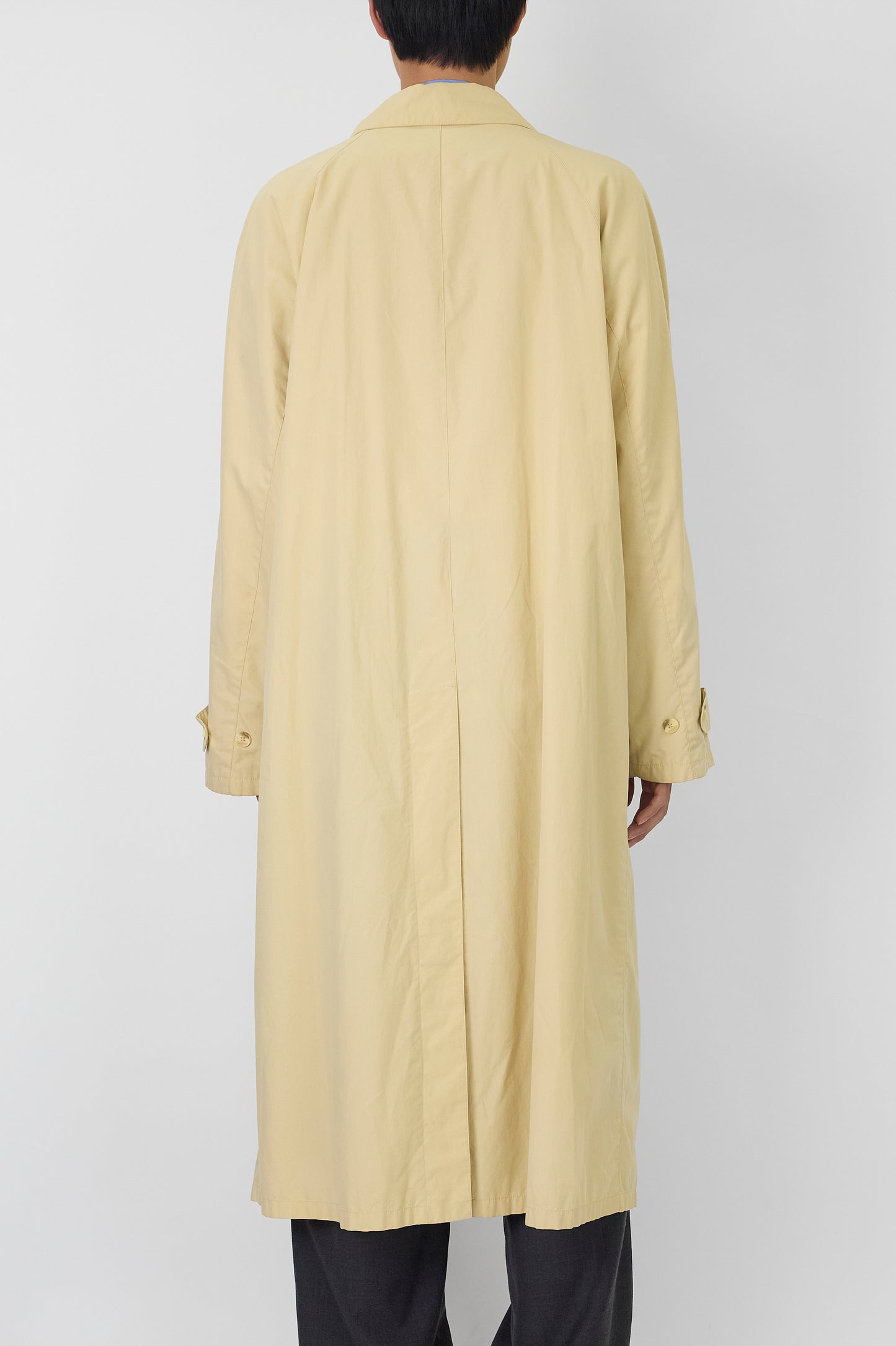 GIORGIO ARMANI BEIGE LONG COAT MADE IN ITALY