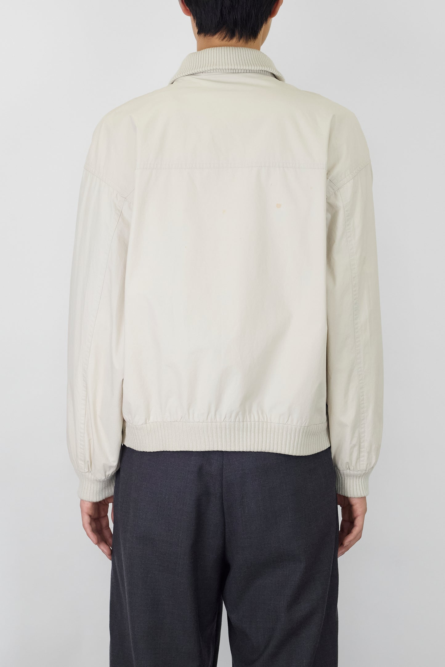 CALVIN KLEIN BEIGE TECH SHORT JACKET