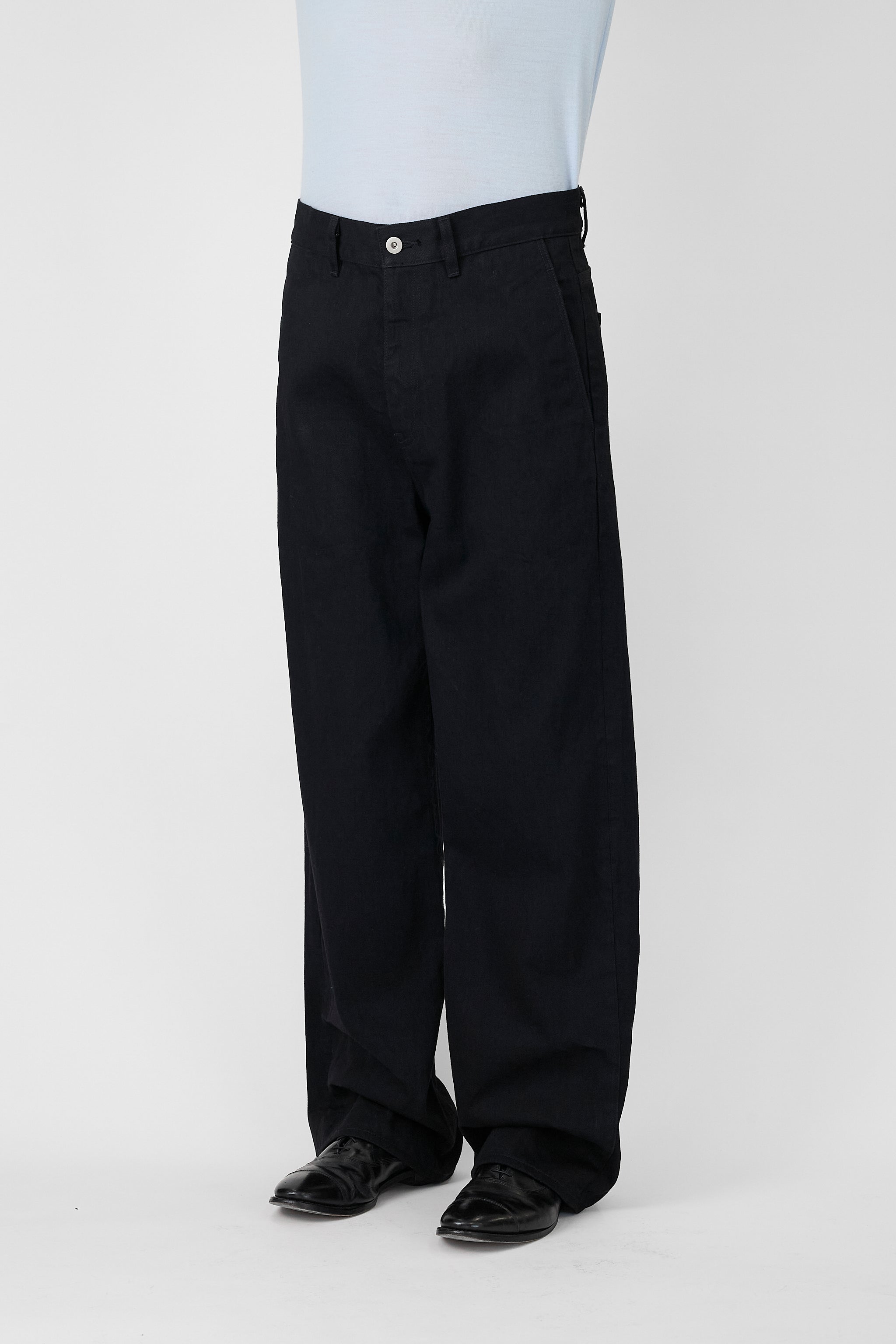 パンツ DISSONANCE NTRUL DENIM TROUSERS BLACK NTRUL MODERN DENIM BLACK – DISSONANCE