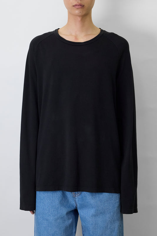 PRADA SPORT BLACK LONG SLEEVE SHIRT MADE IN ITALY