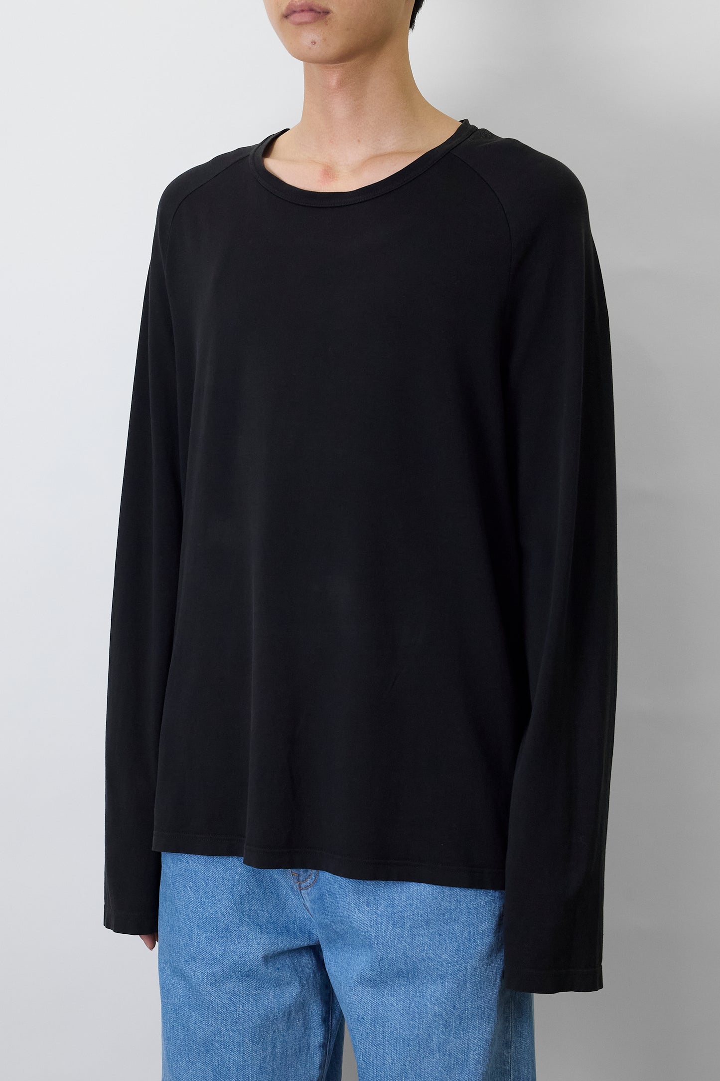 PRADA SPORT BLACK LONG SLEEVE SHIRT MADE IN ITALY