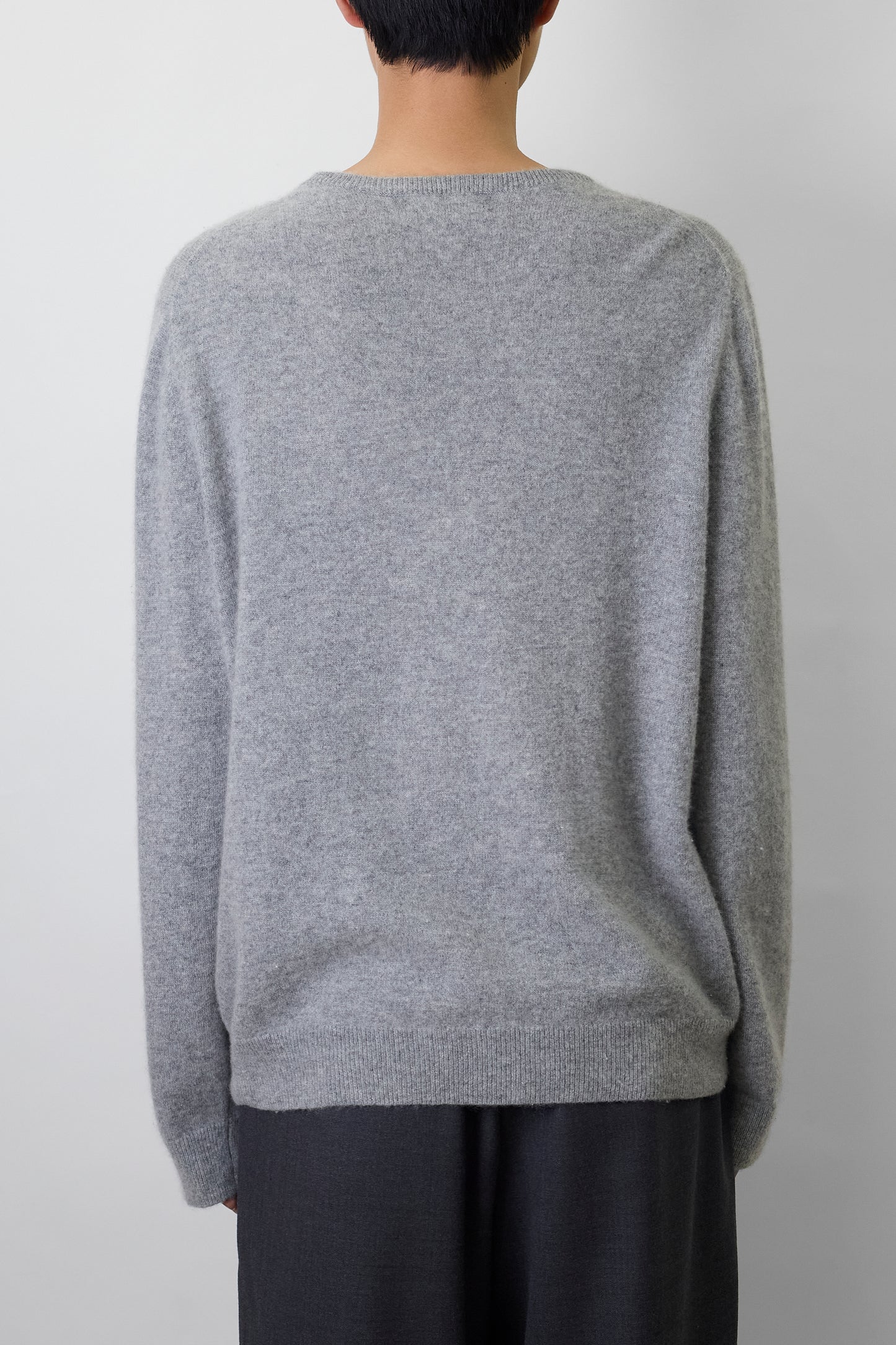 VINTAGE GRAY CASHMERE KNIT