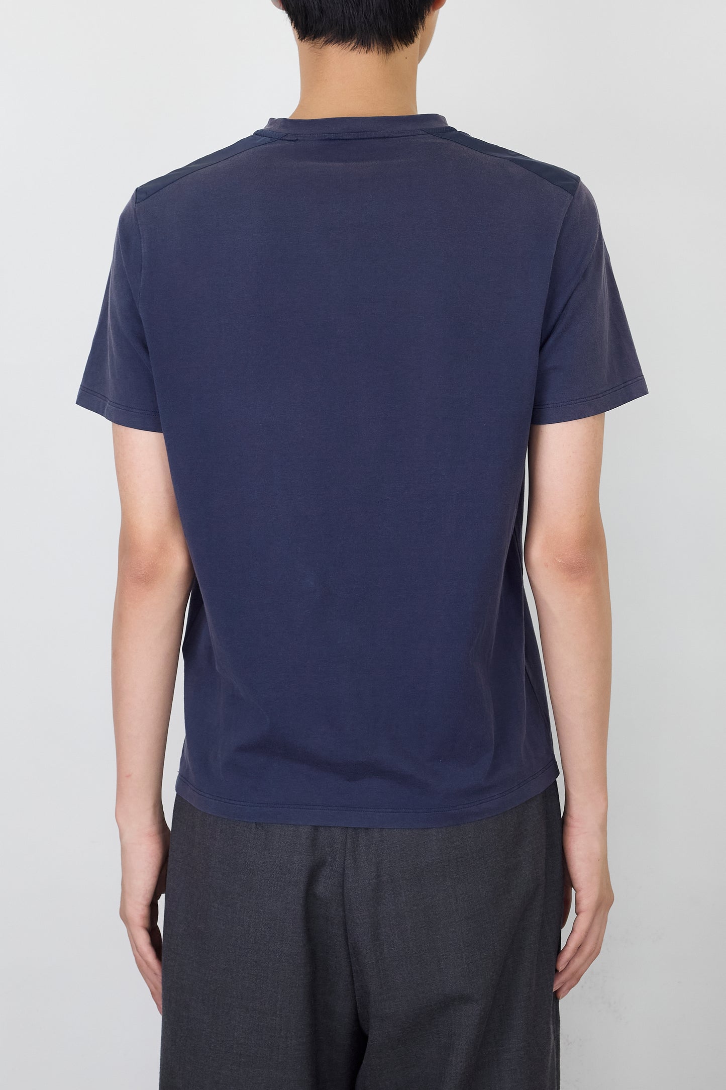 PRADA SPORT NAVY HALF SLEEVE POCKET TEE SHIRT